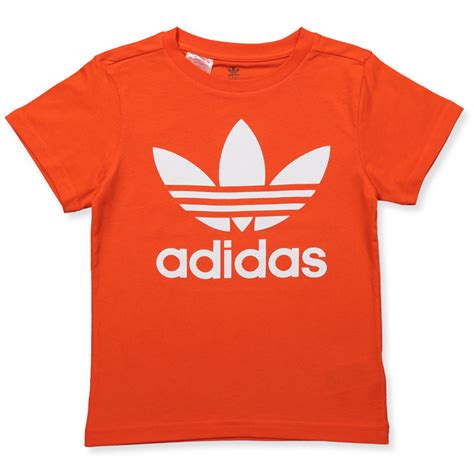 adidas t shirt orange schwarz weiß|orange T.